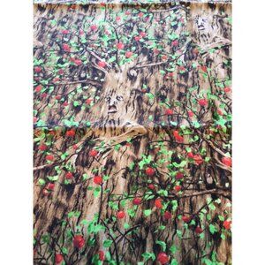 Wizard of Oz Fabric 2 yards Rare Haunted Apple Trees Out of Print Quilting Treas